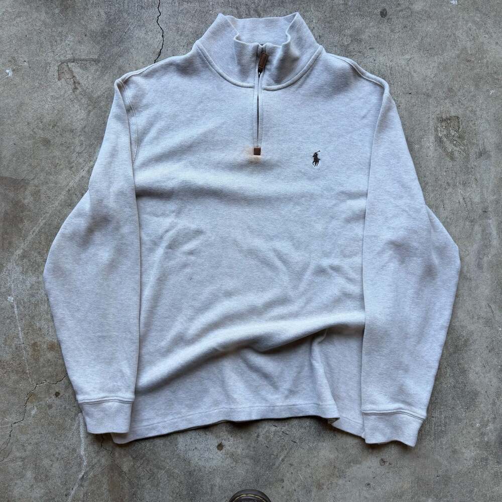 Polo Ralph Lauren Men's Quarter-Zip Pullover Sweater Size XL - Picture 7 of 7